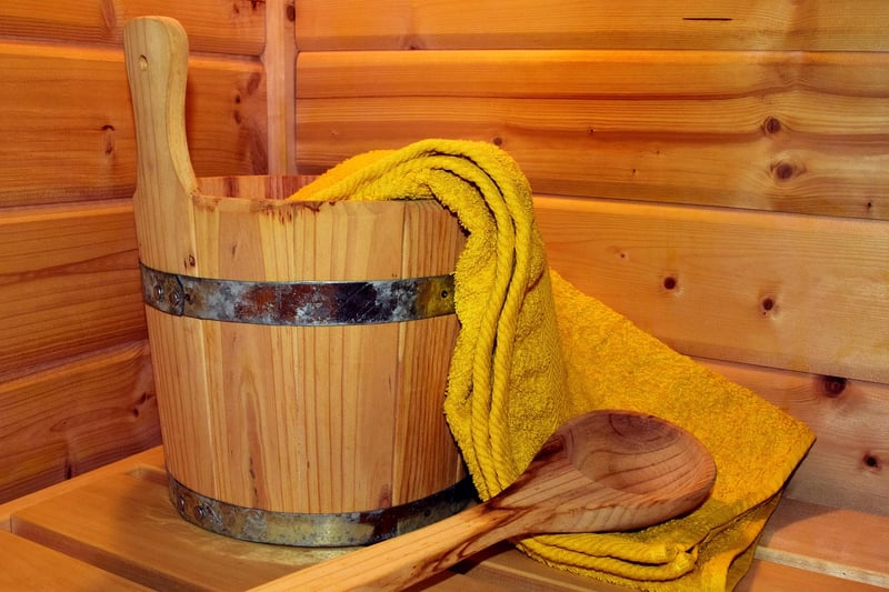Sauna relaxation